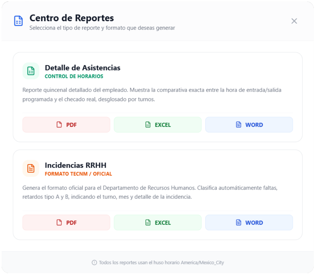Generar Reportes